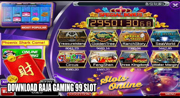 Download Raja Gaming 99 Slot permainan mudah hanya menggunakan smartphone android atau komputer Link Alternatif Situs Rajaslot99 Online 